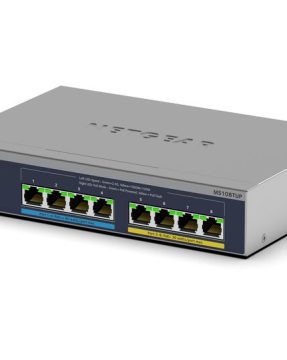 NETGEAR Expands its Smart Switch Lineup to Boost SMB Connectivity with Launch of MS108TUP