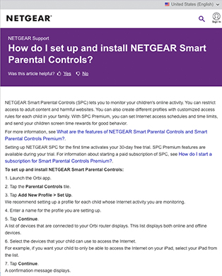 Smart Parental Controls